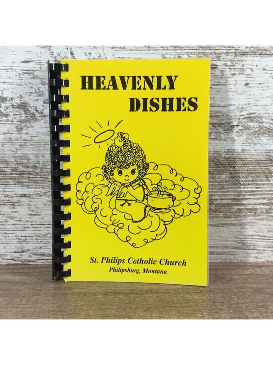 Fundcraft Other - Heavenly Dishes St. Philips Catholic Church Cookbook Spiral-Bound Fundcraft 1991